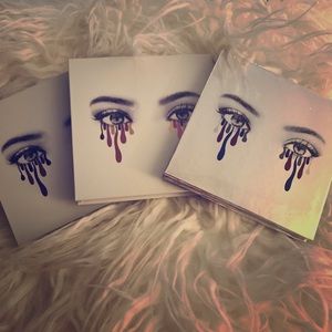 Three Kylie eyeshadow palettes